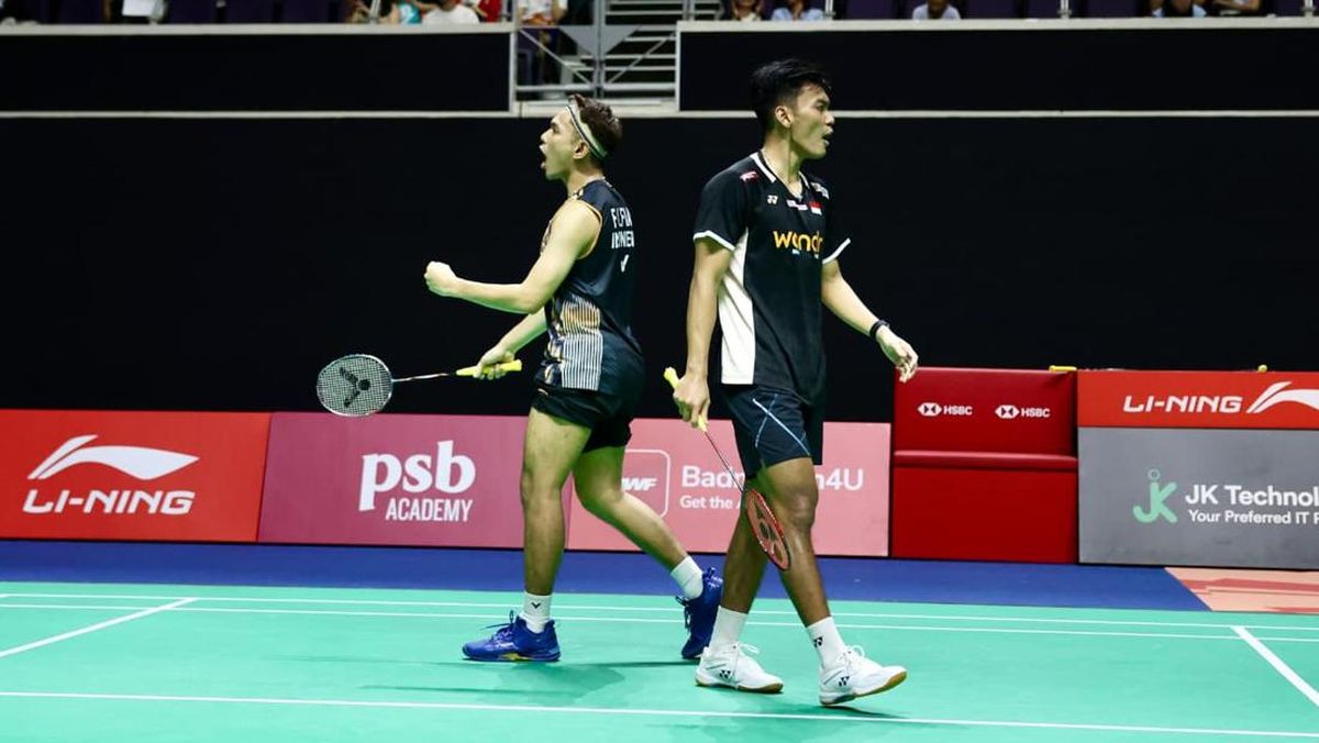 Semifinal Singapore Open: Alwi vs Lanier, Fajar/Fikri vs Liang/Wang