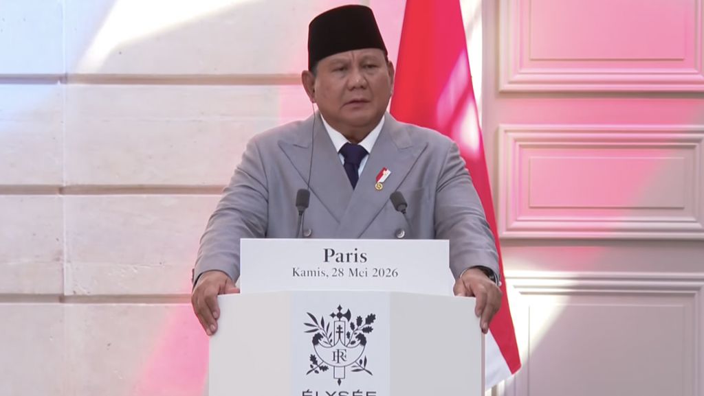 Bertemu Macron, Prabowo Dorong Solusi Dua Negara untuk Palestina