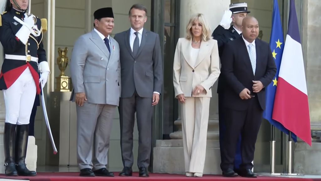 Prabowo Tegaskan RI Konsisten Jaga Perdamaian di Hadapan Macron