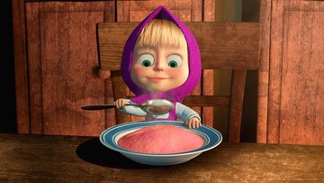 Satu Episode Masha and the Bear Sukses Masuk Guinness World Records