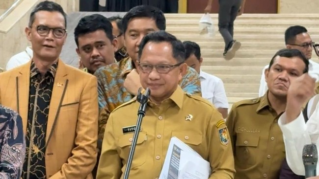 Ketua Satuan Tugas Percepatan Rehabilitasi dan Rekonstruksi (PRR) Pascabencana Sumatera Muhammad Tito Karnavian.