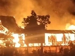 Gereja Katolik di Mimika Terbakar, Api Diduga dari Lilin yang Lupa Dipadamkan