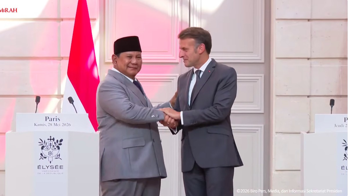 Prabowo Puji Kepemimpinan Macron: Prancis Selalu Berani Mengambi Sikap