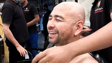 Raffi Ahmad Tampil Plontos Usai Tahallul, Doanya di Tanah Suci Bikin Haru