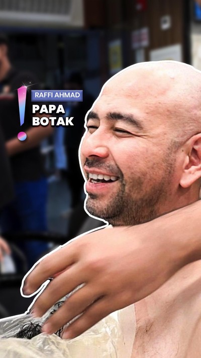 Video: Raffi Ahmad Botak Plontos, Warganet Tak Sabar dengan Reaksi Lily