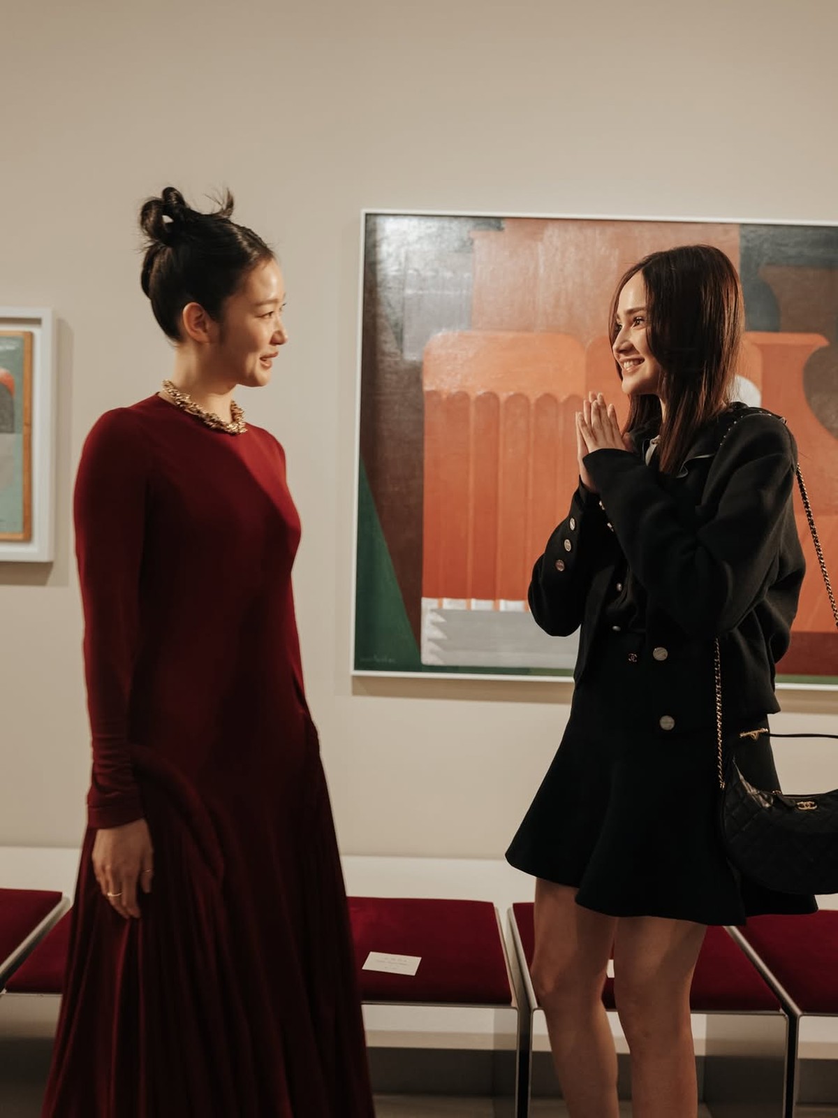 Syifa Hadju di acara Chanel M&eacute;tiers d'Art 2026&comma; Seoul&comma; Korea Selatan&period;