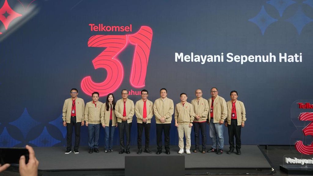 HUT ke-31, Telkomsel Tegaskan Semangat "Melayani Sepenuh Hati"