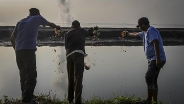 FOTO: 20 Tahun Tragedi Lumpur Lapindo dan Duka Tiada Akhir