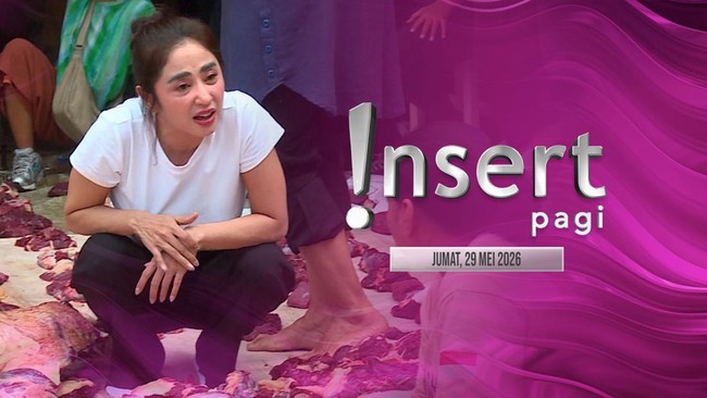 Insert Pagi: Dewi Perssik Bagi Daging Kurban, Acha Respons soal Baim Wong