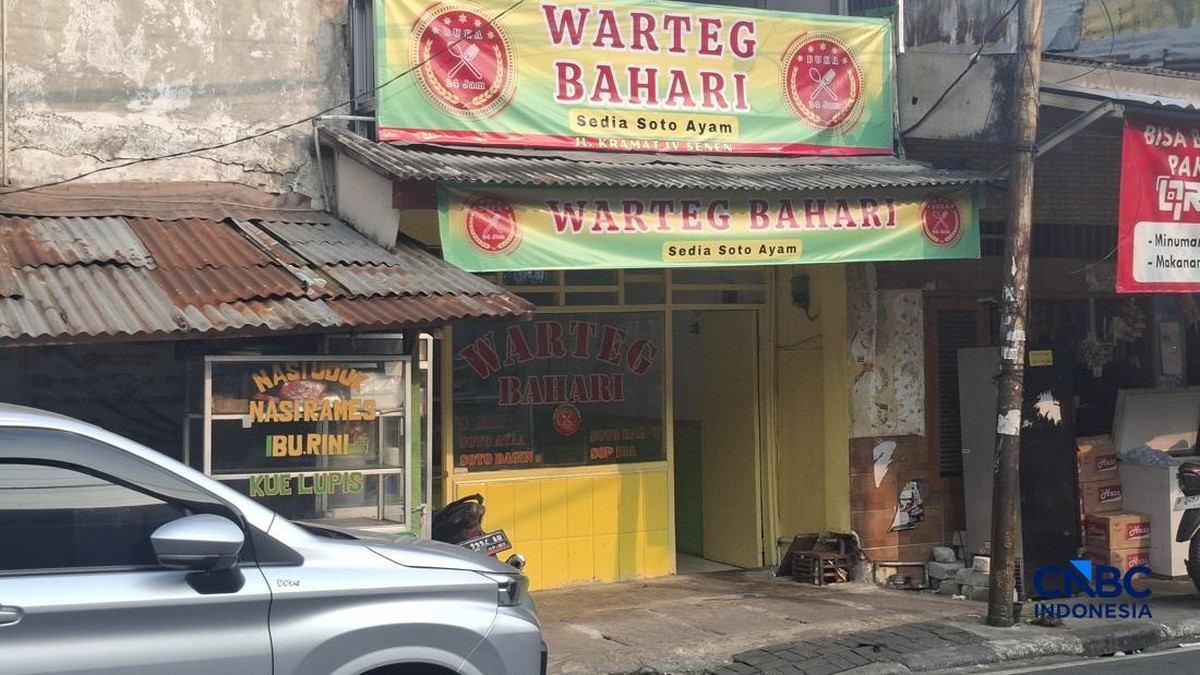 Muncul Fenomena Aneh di Warteg, Sinyal Ekonomi RI Tak Baik-Baik Saja?