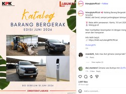 KPK Lelang Barang Terpidana, Ada Kijang Innova-Pajero Sport