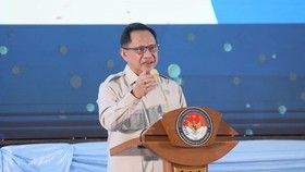 Mendagri Tito Karnavian dalam Stadium General di Kampus IPDN Jatinangor, Kabupaten Sumedang, Jawa Barat, Jumat (29/5/2026).