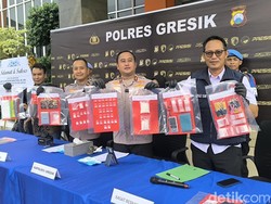 Pengedar Narkoba Jaringan Madura Diringkus di Gresik