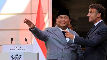 Instruksi Prabowo dari Paris: Terapkan Bahasa Prancis di Semua Sekolah