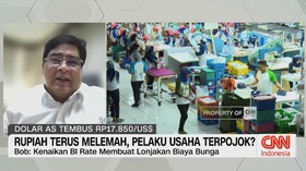 Rupiah Anjlok, Pelaku Usaha Terpojok?
