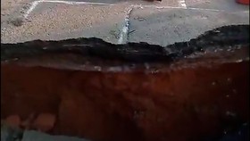 Jalan Amblas di Lenteng Agung Jaksel, Lalu Lintas Arah Depok Macet
