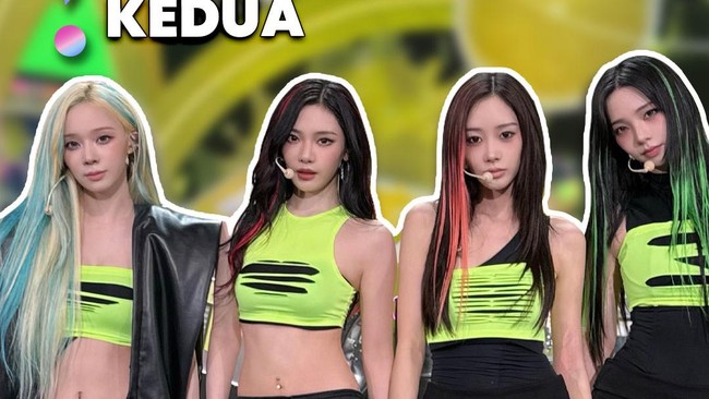 Video: aespa Rilis Album 'LEMONADE', Langsung Peringkat Pertama Dunia