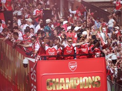 Arsenal Parade Juara Liga Inggris 2025/2026, London Utara Memerah