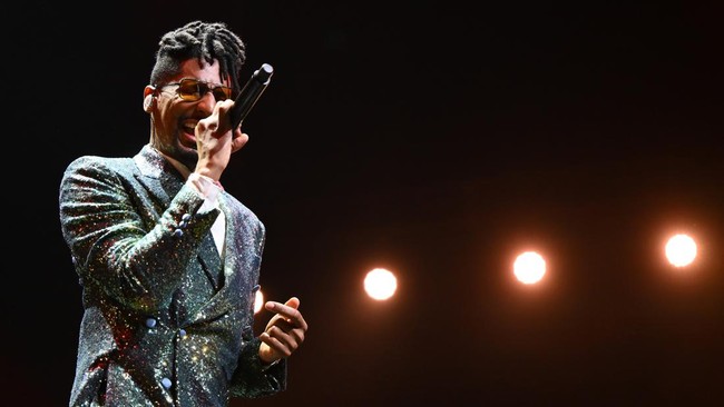 Panggung penyanyi dan komposer asal Amerika Serikat, Jon Batiste, di Java Jazz Festival 2026