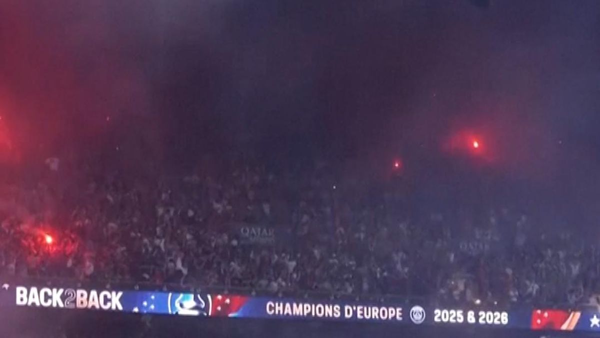 Euforia Suporter PSG usai Juara Liga Champions
