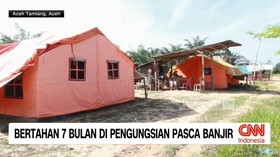 Bertahan 7 Bulan di Pengungsian Pasca Banjir