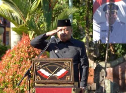 Mahayastra Pimpin Peringatan Hari Lahir Pancasila di Kantor Bupati Gianyar