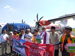 Gus Fawait Hadirkan Penerbangan Jember-Surabaya di Hari Lahir Pancasila