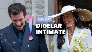 Video: 2 Tahun Pacaran, Aktor Callum Turner Resmi Nikahi Dua Lipa 