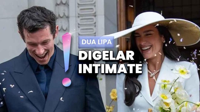 Video: 2 Tahun Pacaran, Aktor Callum Turner Resmi Nikahi Dua Lipa