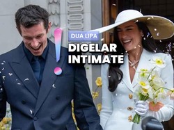 Video: 2 Tahun Pacaran, Aktor Callum Turner Resmi Nikahi Dua Lipa