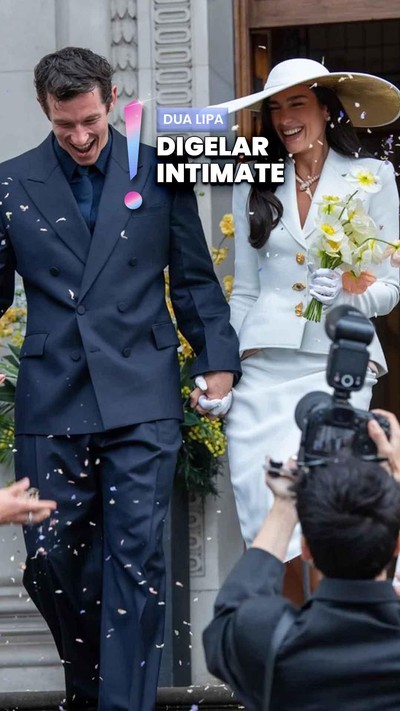 Video: 2 Tahun Pacaran, Aktor Callum Turner Resmi Nikahi Dua Lipa