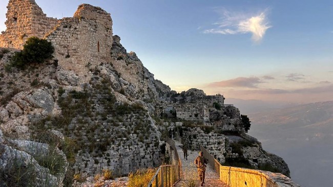Israel Caplok Kastil Beaufort di Lebanon