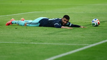 Soccer Football - International Friendly - Germany v Finland - MEWA Arena, Mainz, Germany - May 31, 2026 Germany's Deniz Undav celebrates scoring their third goal REUTERS/Kai Pfaffenbach