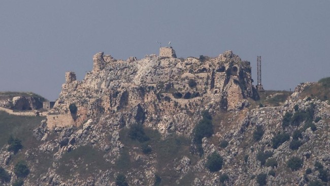 Kastil Beaufort di Lebanon selatan