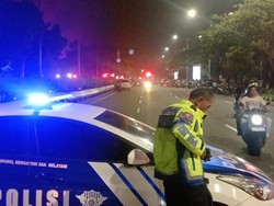 Ada Kebakaran Besar, Lalin di Jalan Kemayoran Gempol Jakpus Dialihkan