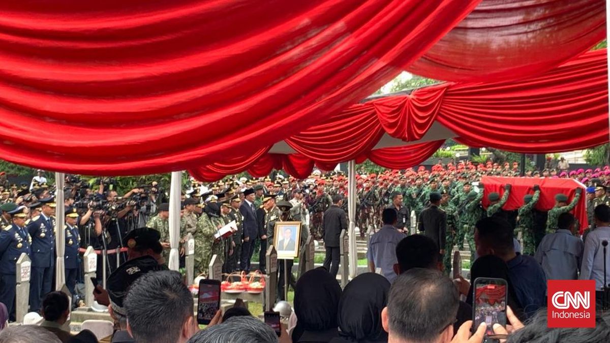 Ryamizard Ryacudu Telah Dimakamkan di TMP Kalibata