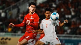 Timnas Indonesia U-19 (merah) menang 3-0 atas Myanmar di Piala AFF U-19 2026.