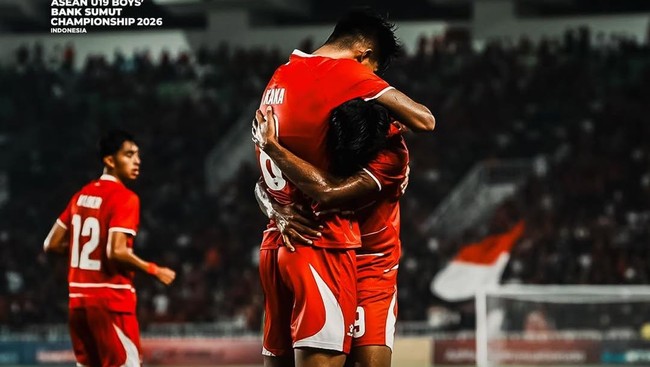 Timnas Indonesia U-19 menempati puncak klasemen Grup A Piala AFF U-19 2026 usai kalahkan Myanmar.
