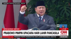Pidato Prabowo di Hari Lahir Pancasila