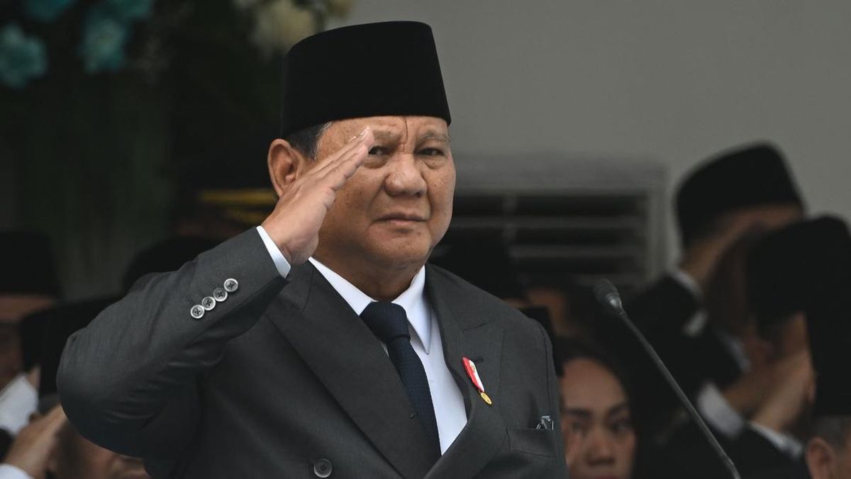 FOTO: Prabowo Pimpin Upacara Peringatan Hari Lahir Pancasila