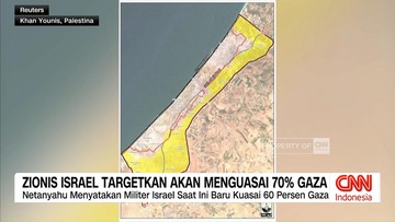 VIDEO: Zionis Israel Targetkan Akan Menguasai 70% Gaza