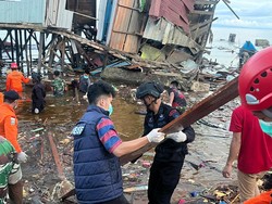 Update Ledakan Bom Sisa PD II di Biak Numfor: 19 Orang Luka, 55 Mengungsi