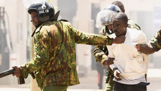 2 Orang Ditembak Mati Saat Demo Tolak Karantina Ebola AS di Kenya