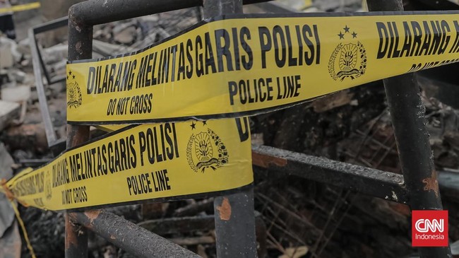 Ilustrasi Garis Polisi