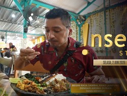 Insert Story: Evan Sanders Menikmati Sambal khas Lampung Aroma Durian