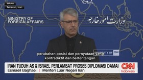 Iran Tuduh AS & Israel Perlambat Proses Diplomasi Damai