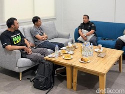 Maxim Kunjungi detikSumut, Silaturahmi-Bahas Tantangan Transportasi Online