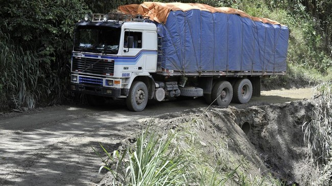 Yungas Road di Bolivia