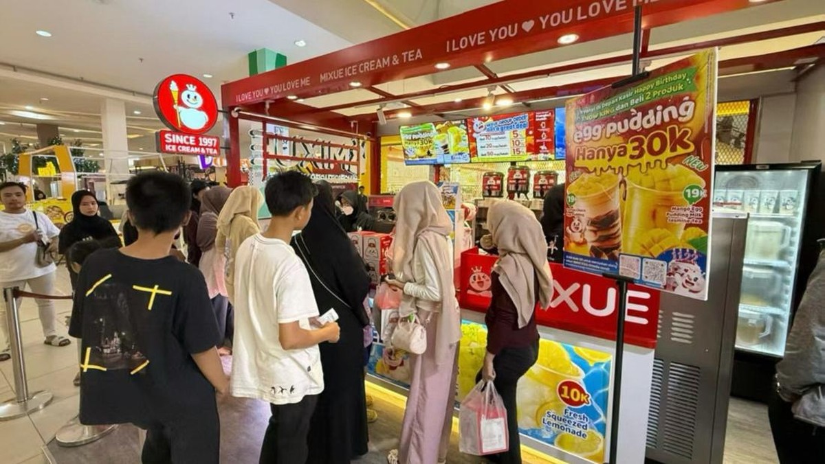 Gokil! Lima Tahun Berkembang, MIXUE Jadi Jaringan Minuman Terbesar