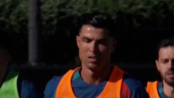 Momen Ronaldo Latihan Bareng Skuad Portugal Jelang Piala Dunia